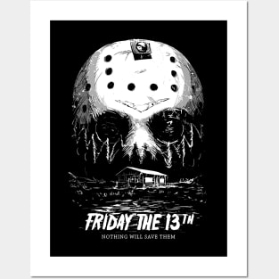 Friday the 13th movie poster Posters and Art